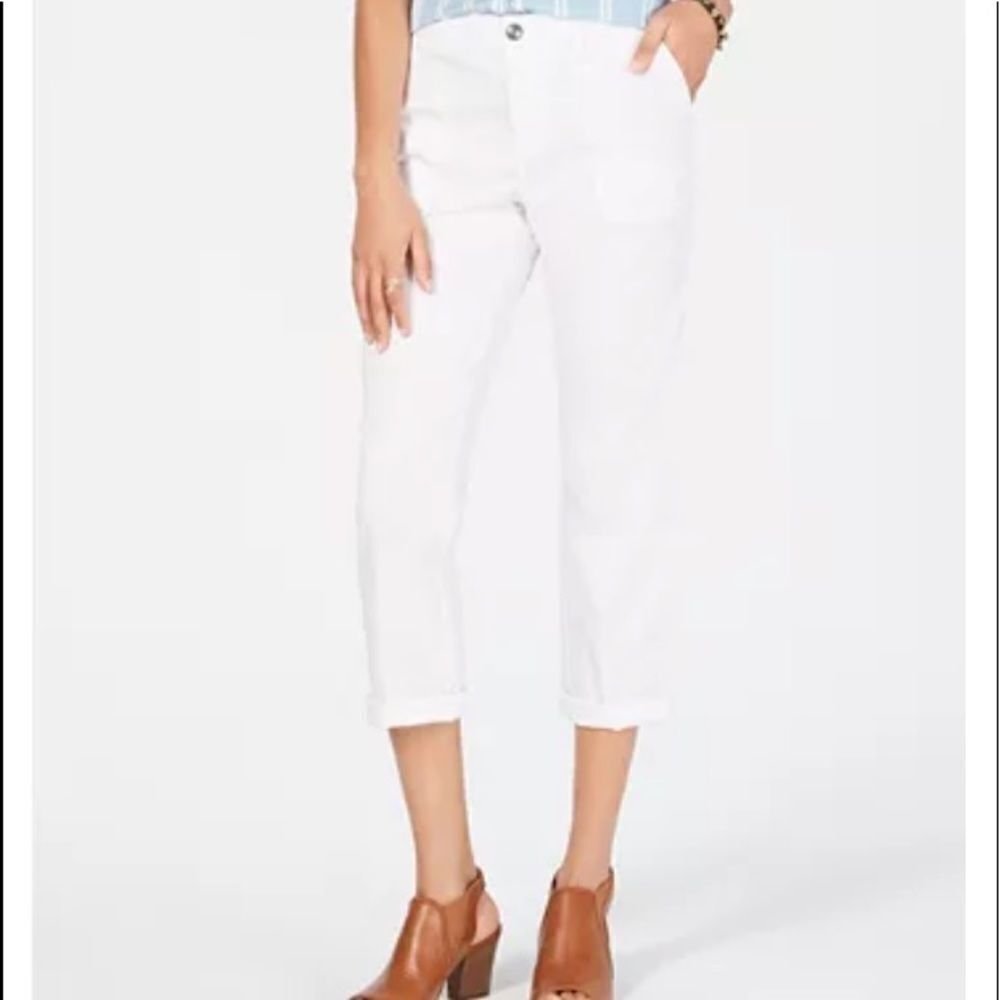 Style & Co Utility-Pocket Capri Pants women’s size 6 NEW